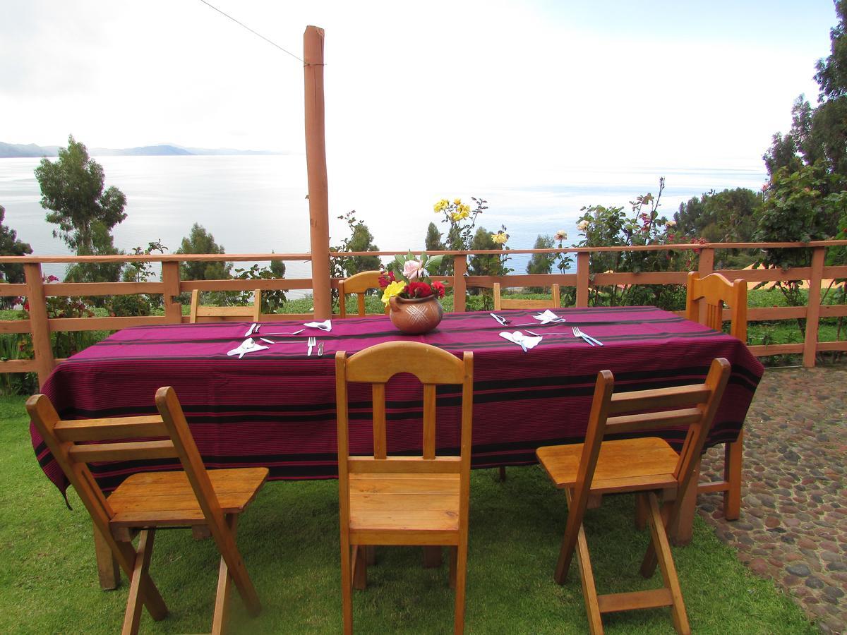 Titicaca Chaska Wasi Amantani Vendégház Isla Amantani Kültér fotó