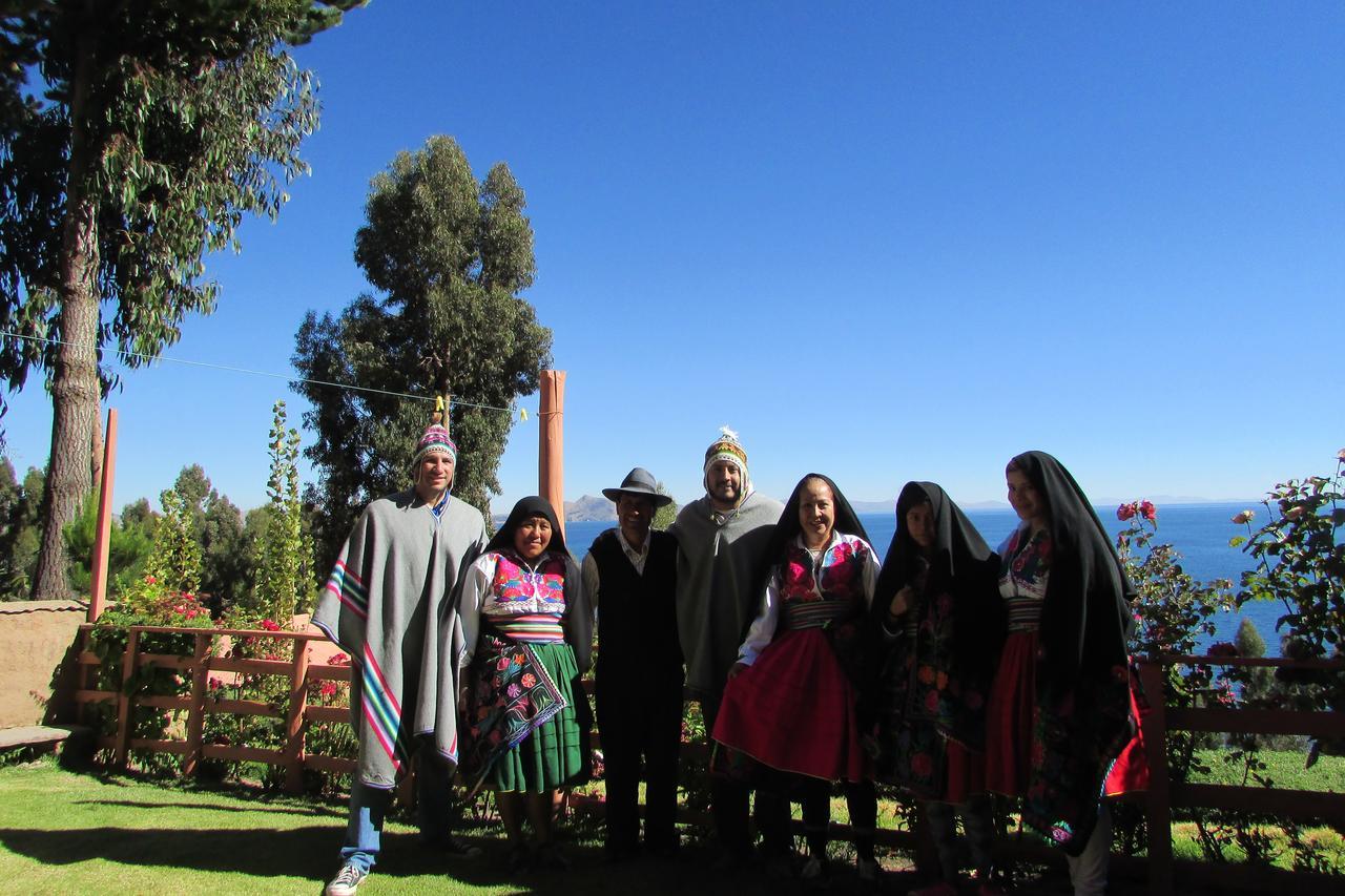 Titicaca Chaska Wasi Amantani Vendégház Isla Amantani Kültér fotó
